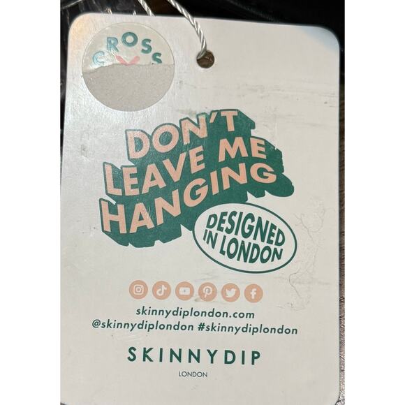 Skinny Dip London Studded Small Handbag Convertible Crossbody 8"x5"  Magnetic - Picture 6 of 11